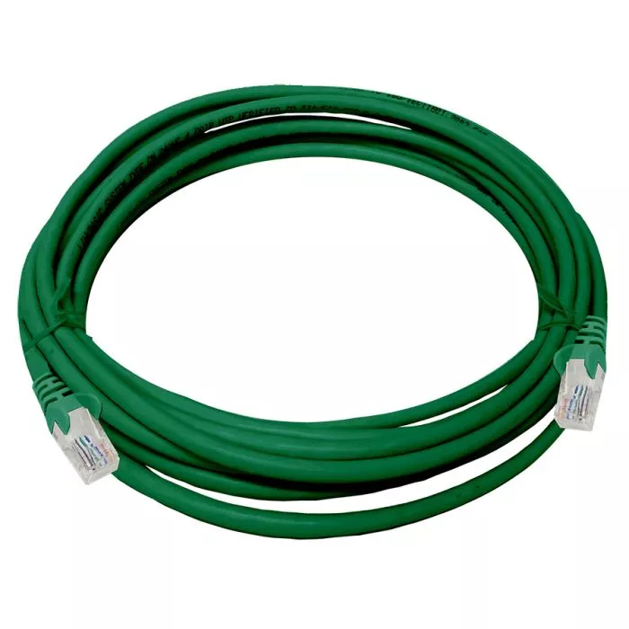 Linkbasic 5 Metre UTP Cat5e Flylead Green