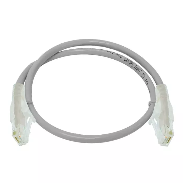 Linkbasic 50cm UTP Cat6 Flylead Grey
