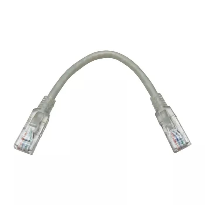 Linkbasic FLY‑6‑0.2 22cm Cat6 Flylead Grey  