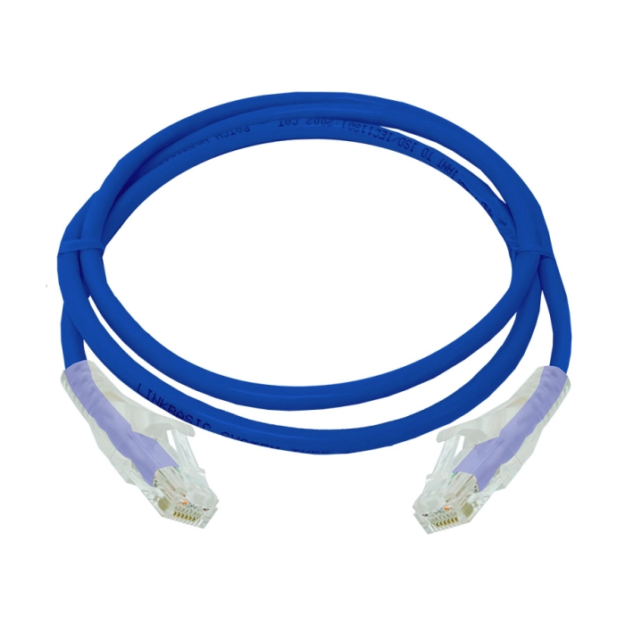 Linkbasic FLY‑6‑1B 1m Cat6 Flylead Blue  