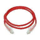 Linkbasic 1 Metre UTP Cat6 Flylead Red