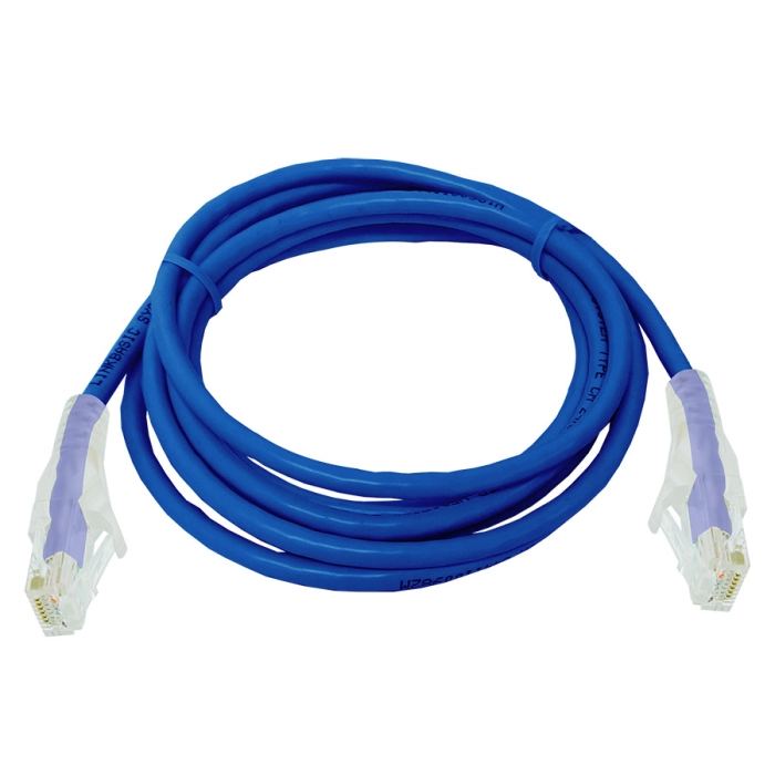 Linkbasic FLY‑6‑2B 2m Cat6 Flylead Blue  