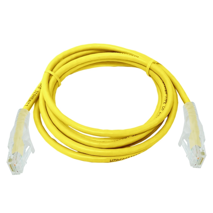 Linkbasic FLY‑6‑2Y 2m Cat6 Flylead Yellow  