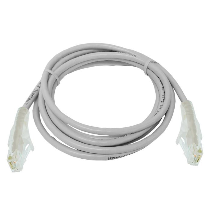 Linkbasic 3 Metre UTP Cat6a Flylead Grey