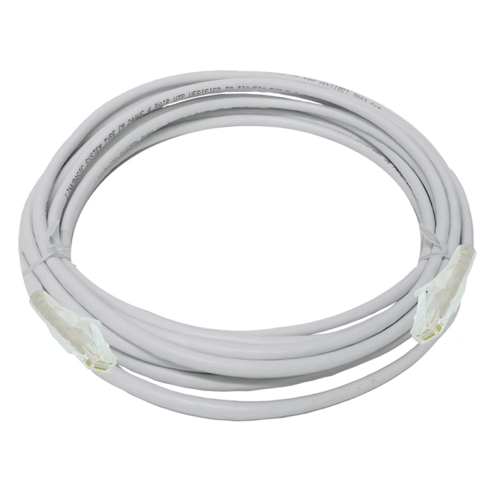 Linkbasic FLY‑6A‑5 5m Cat6a UTP Flylead Grey  