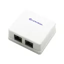 Linkbasic LB‑SM4 Cat6 Double Surface Mount Box  