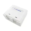 Linkbasic LB‑SM6 Cat6a Double Surface Mount Box  
