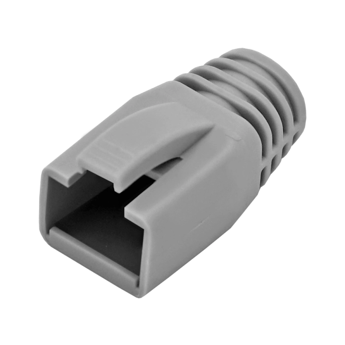Linkbasic RJ45B‑6FTP Grey Boots for RJ45 Cat6 FTP  