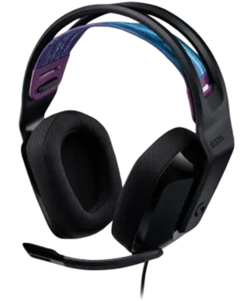 Logitech G335 Wired Gaming Headset – Black