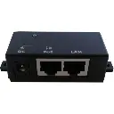 Single Port Fast Ethernet Passive PoE Injector