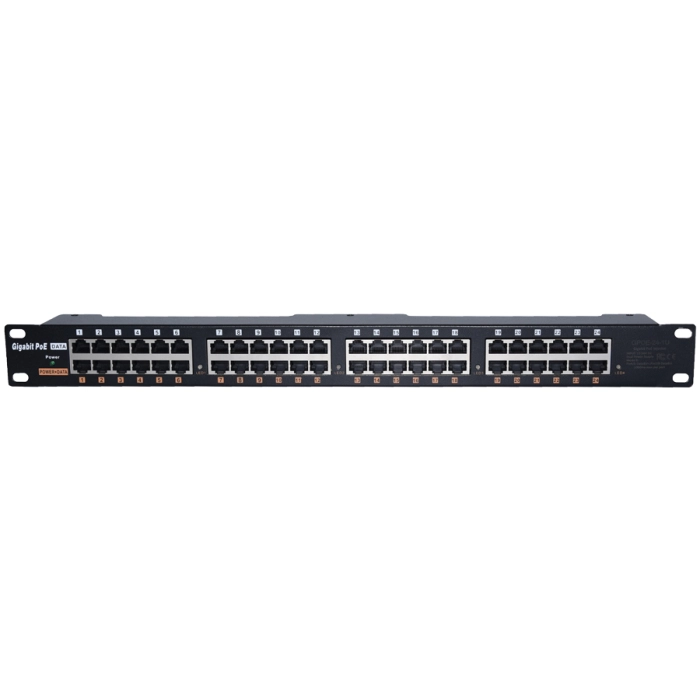 Scoop 24‑Port Gigabit PoE Injector 12-57V, No PSU