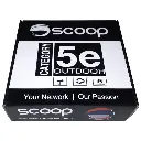 Scoop 100m Box Cat5e Outdoor FTP CCA Cable