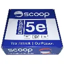 Scoop UTP‑100C 100m Cat5e CCA Cable Grey