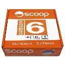 Scoop UTP‑6100C 100m Cat6 CCA Cable Grey