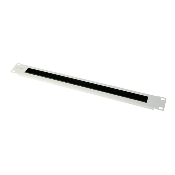 UltraLAN 1U Cabling Brush Panel White