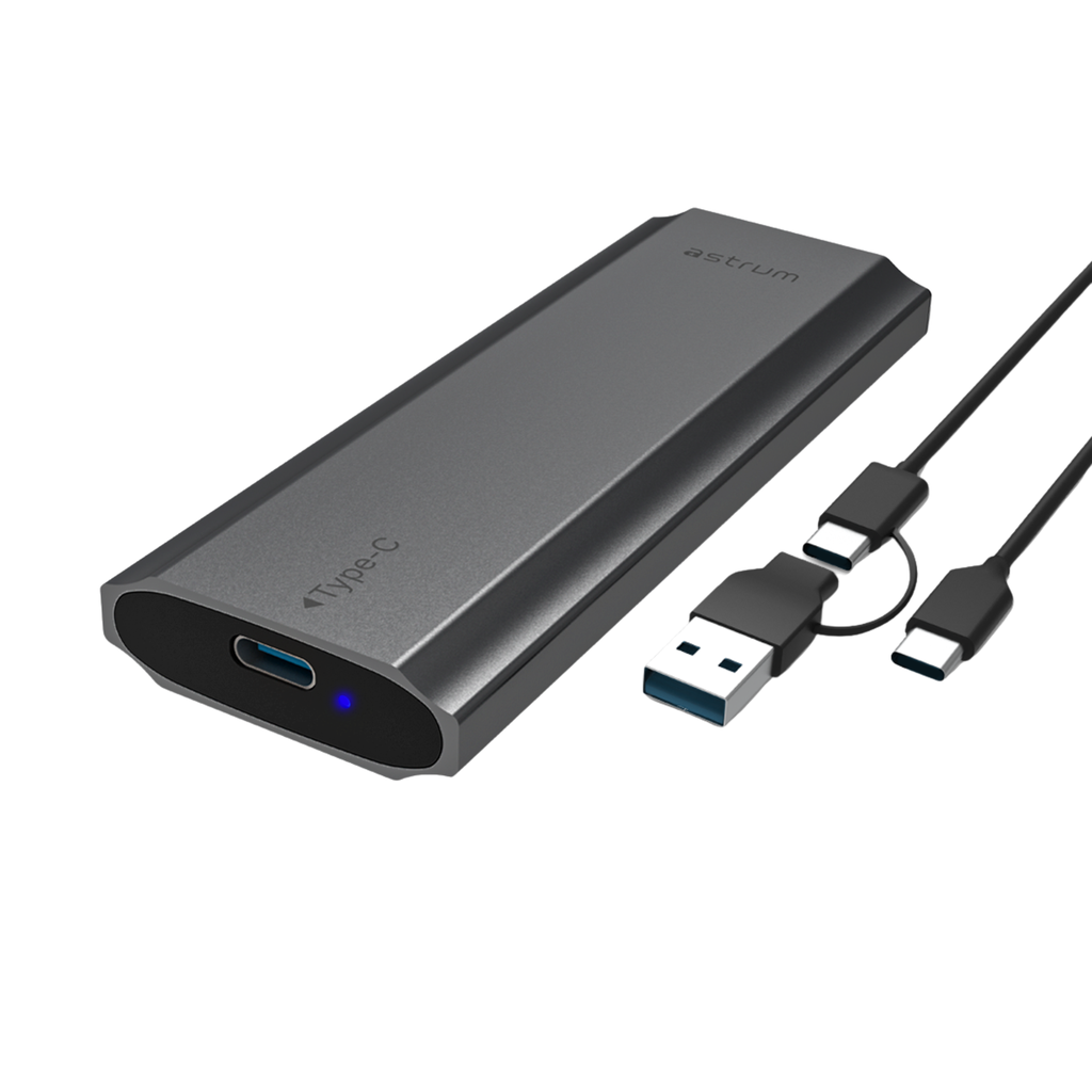 Astrum ENP4310 NVMe M.2 SSD Enclosure – 10Gbps USB 3.1 Gen 2 Type-C