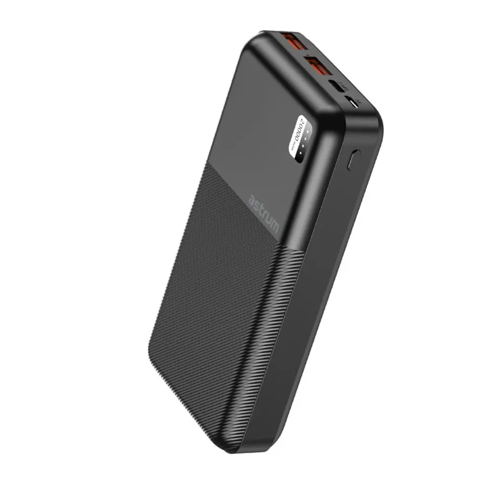 Astrum PB255 20000mAh Power Bank PD20W Dual USB‑A