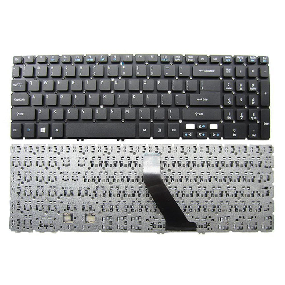 Acer 481T M5 Laptop Keyboard Black US w/o Frame
