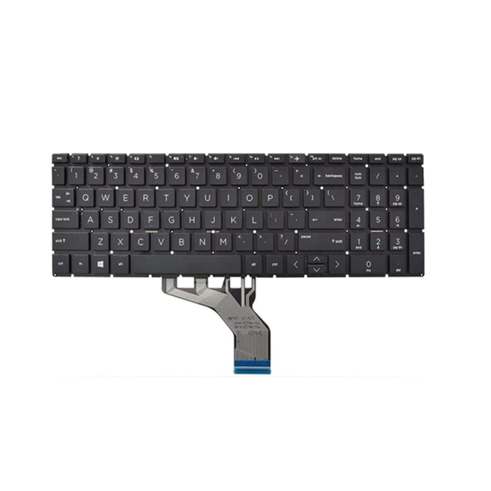 HP 15‑DA / DB TPN‑C136 Laptop Keyboard Black US