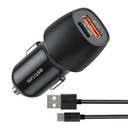 Astrum Pro Go PD20 20W USB‑C PD + USB‑A Car Charger 24m