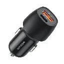 Astrum Pro Go PD20 Car Charger 20W USB-C PD + 18W USB-A, Dual Port Fast Charging, Smart IC SKU: A93120AC