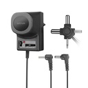 Astrum AD050 Universal AC-DC Adapter 6W, Adjustable 1.5V–12V Output, 6 Interchangeable Plugs Black SKU: A92605-B