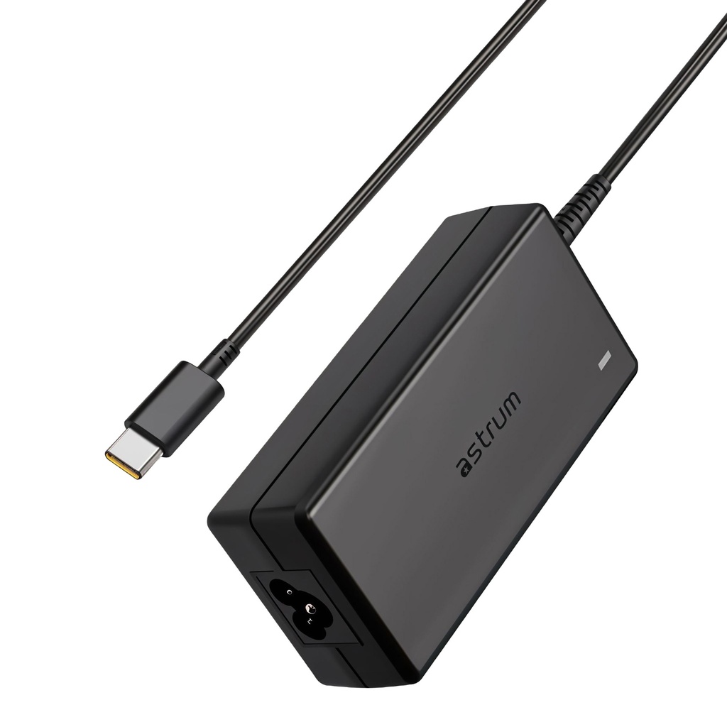 Astrum CL750 135W Type-C PD Laptop Charger Universal USB-C AC Adapter with 5 20V Output, Smart IC & Multi Protection System Black SKU: A90575-B