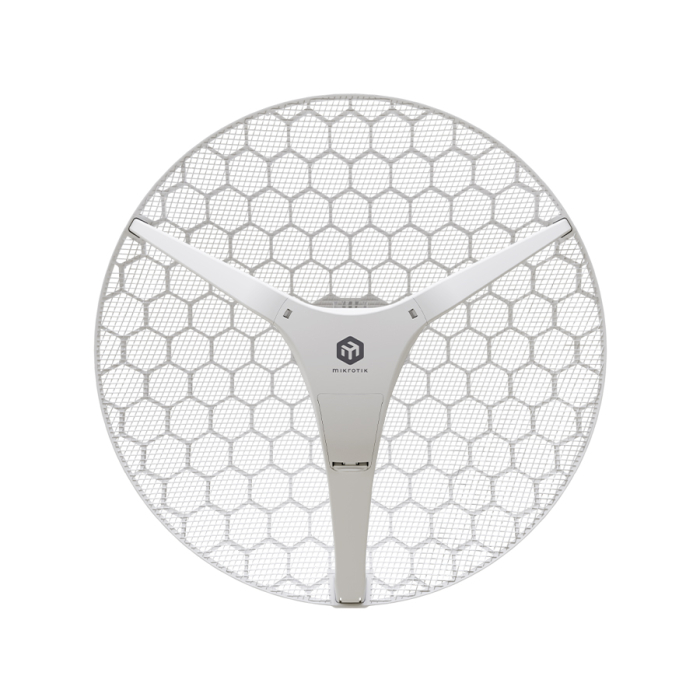 MikroTik LHG XL 5 ax Wireless CPE 27dBi Grid Antenna, WiFi 6, 5GHz PtP, RouterOS Level 3 SKU: RB-LHG5AX-XL