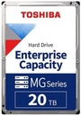 Toshiba Enterprise 20TB 3.5" SATA Hard Disk Drive 7200RPM, FC-MAMR, Helium Sealed, 24/7 Operation SKU: HDEB00SGEA51F