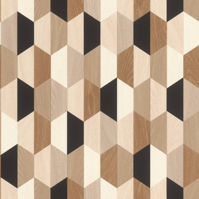 Silkhouse Casa Mila - Hera Wallpaper in Cognac