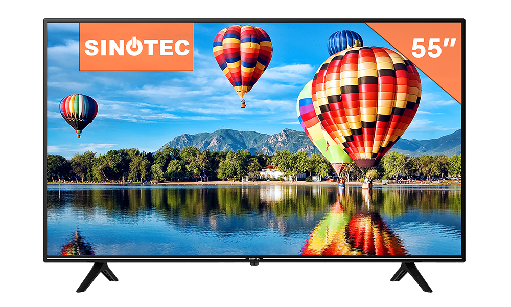 Sinotec 55" QLED Google TV 4K UHD, Dolby Vision, HDR10+, Bluetooth 5.1