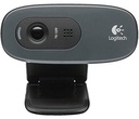 Logitech C270 HD Webcam 720p Video, 3MP Photos