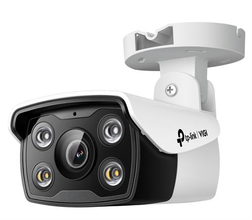 TP-Link VIGI C340 4MP Outdoor Bullet Camera, Full Color Night Vision, Smart Detection, PoE