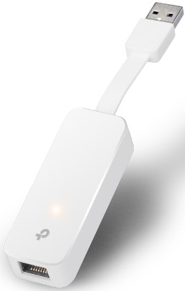TP-Link UE300 USB 3.0 to Gigabit Ethernet Adapter, Foldable Design, Plug & Play