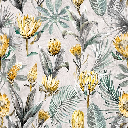 Out Of Africa Kimberley Springbok Printed Cotton Fabric (280cm Wide)