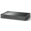 TP-Link TL-SF1009P 9-Port 10/100Mbps Desktop Switch with 8× PoE+, Fanless, Plug & Play