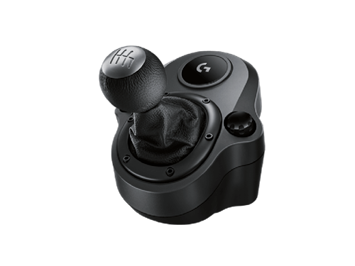 Logitech G920 Driving Force Shifter 6-Speed H Pattern, Steel Shaft, Leather Grip, Compatible with G29/G920 SKU: 941-000130