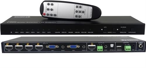 Ellies 6 Input Collaboration Switcher Scaler 4K HDMI Output, Auto/Manual Switching, EDID SKU: BPHDPSW6