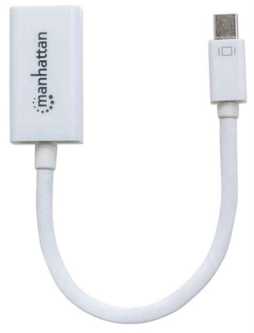 Manhattan Mini DisplayPort to HDMI Adapter 1080p@60Hz, Shielded, Mac Compatible SKU: 151399