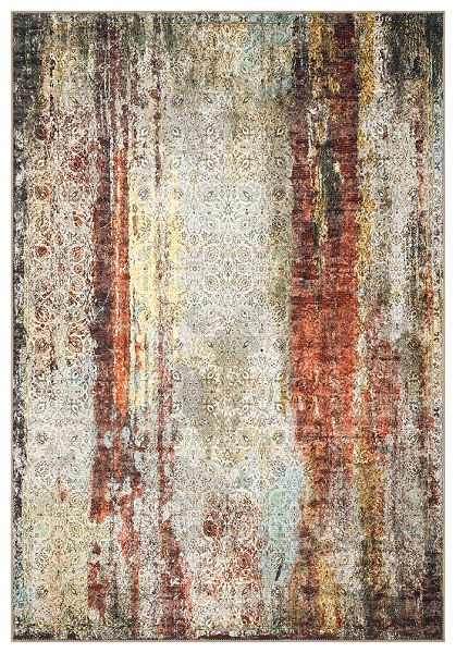 Silkhouse Caspian Spice Rug 160×220 cm Abstract Low Pile