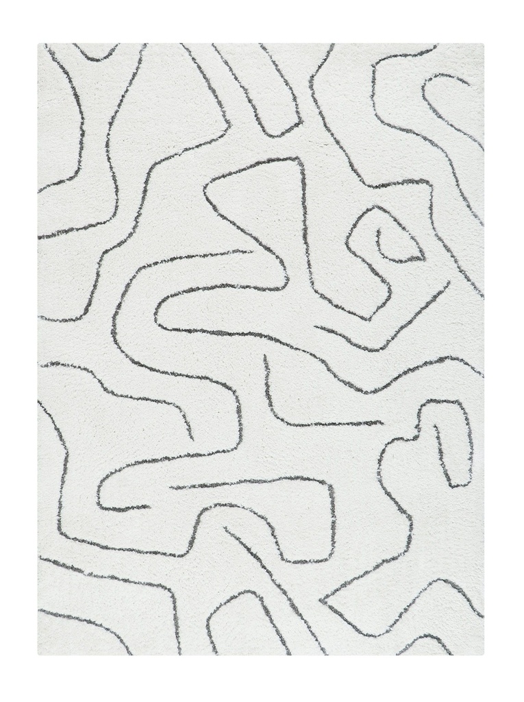 Silkhouse Oslo Blizzard Rug 240×340 cm Abstract Low Pile