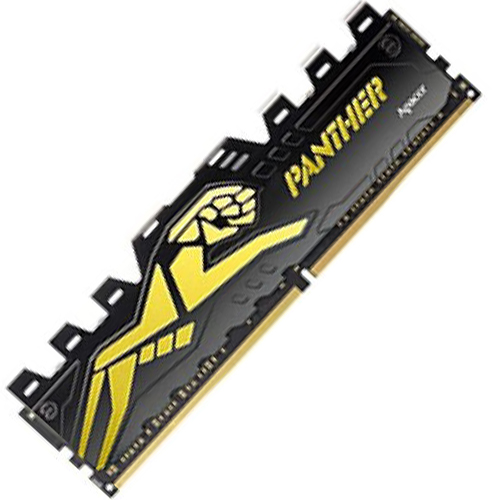Apacer Panther 8GB DDR4 3000MHz CL16 | Gaming RAM with BlackGold Heatsink