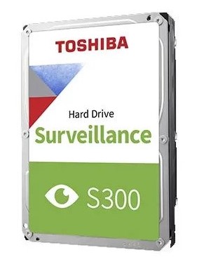 Toshiba 4TB Surveillance HDD | S300, 3.5", 5400rpm, 128MB Cache, SATA III, 3-Year Warranty