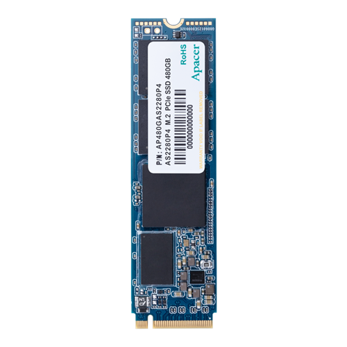 Apacer 240GB NVMe SSD | AS2280P4, M.2 PCIe Gen3 x4, 1800MB/s, ECC, 3D TLC, 3-Year Warranty