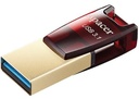 Apacer 64GB Dual Flash Drive | AH180, USB-C & USB-A, OTG, 3.2 Gen 1, Red, Lifetime Warranty