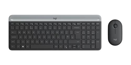 Logitech MK470 Slim Wireless Keyboard and Mouse Combo - Slim Wireless Keyboard & Mouse