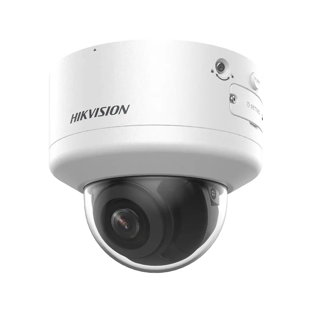 Hikvision 8 MP AcuSense PTRZ Dome – 2.8-12 mm, 4K, 30 m IR, 120 dB WDR, IP66, PoE++