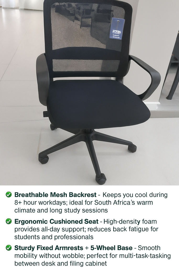 J203B Office Chair - Set of 2 (Box of 2 Chairs)