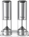Feelive Rechargeable Salt & Pepper Grinder Set