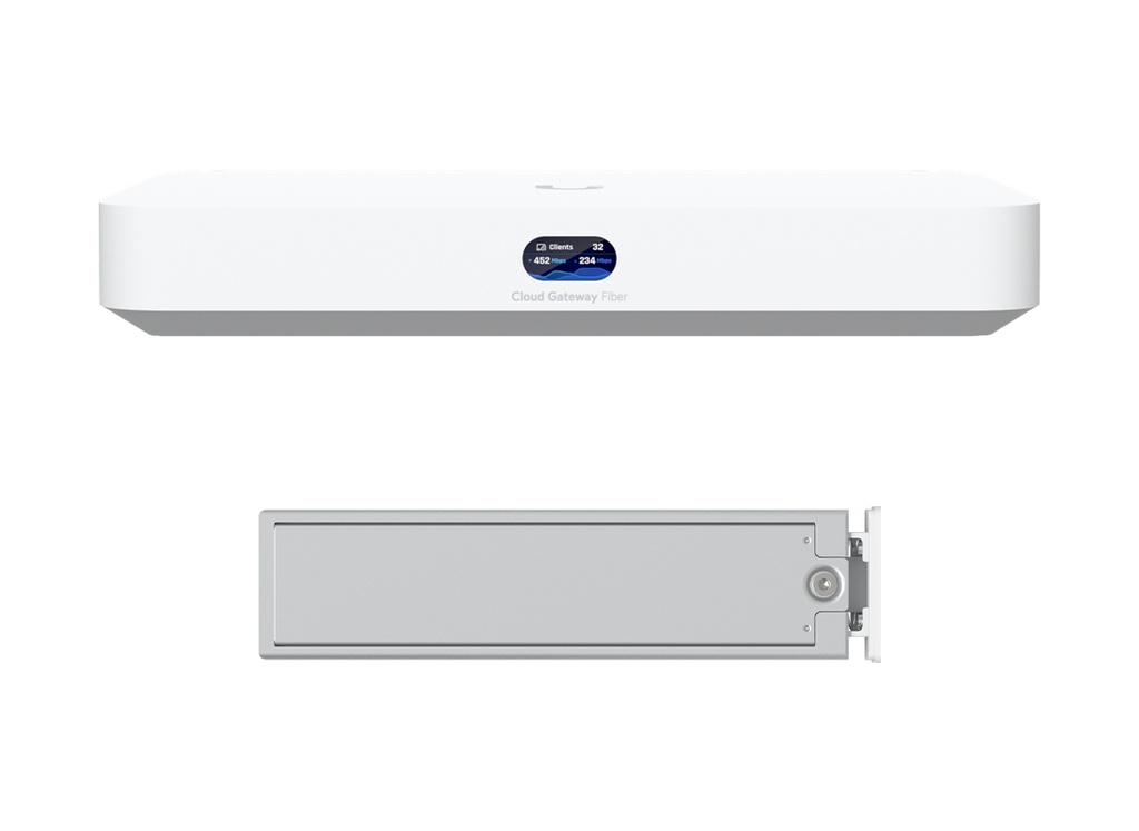 Ubiquiti UCG‑FIBER‑TRAY 10G UniFi Gateway w/ SSD Tray